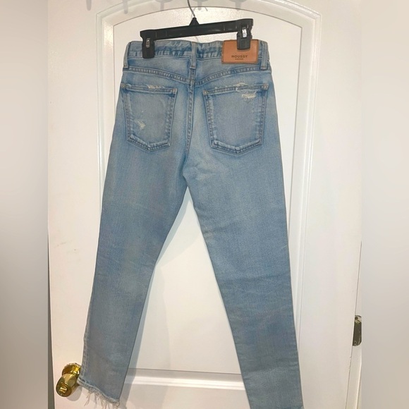 Moussy Vintage Howa Jeans Size 24 Distressed 🔥 - Picture 5 of 8